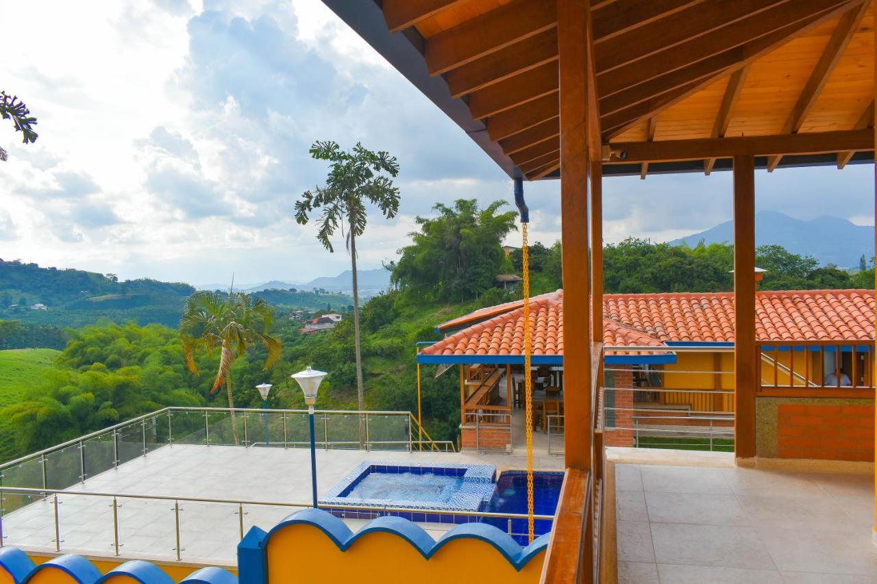 Ecohotel Guaduales Pereira Tribunas Eksteriør billede