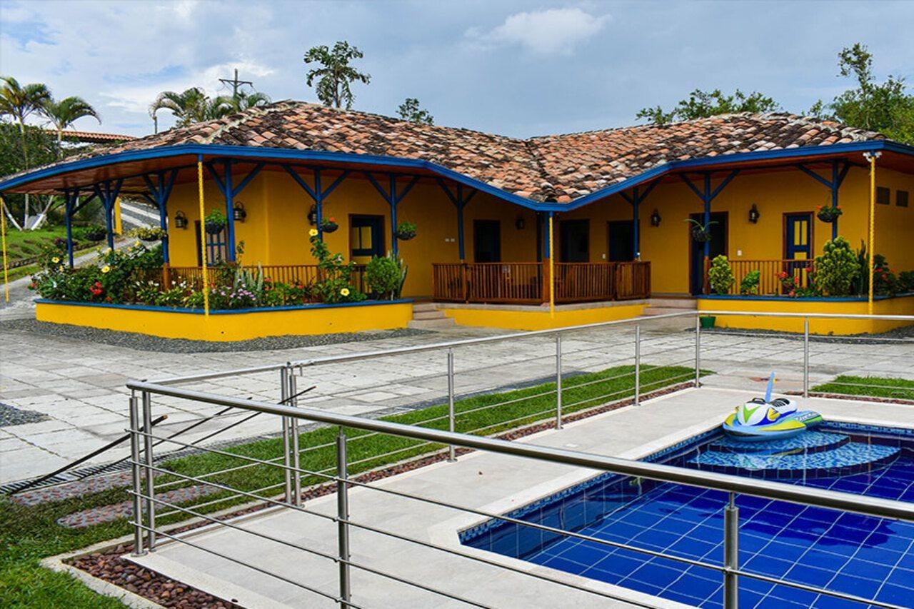 Ecohotel Guaduales Pereira Tribunas Eksteriør billede