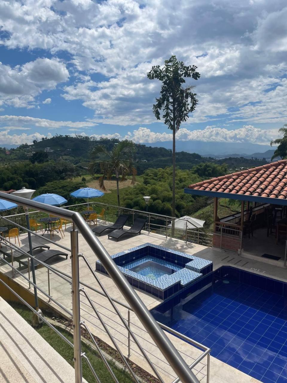 Ecohotel Guaduales Pereira Tribunas Eksteriør billede