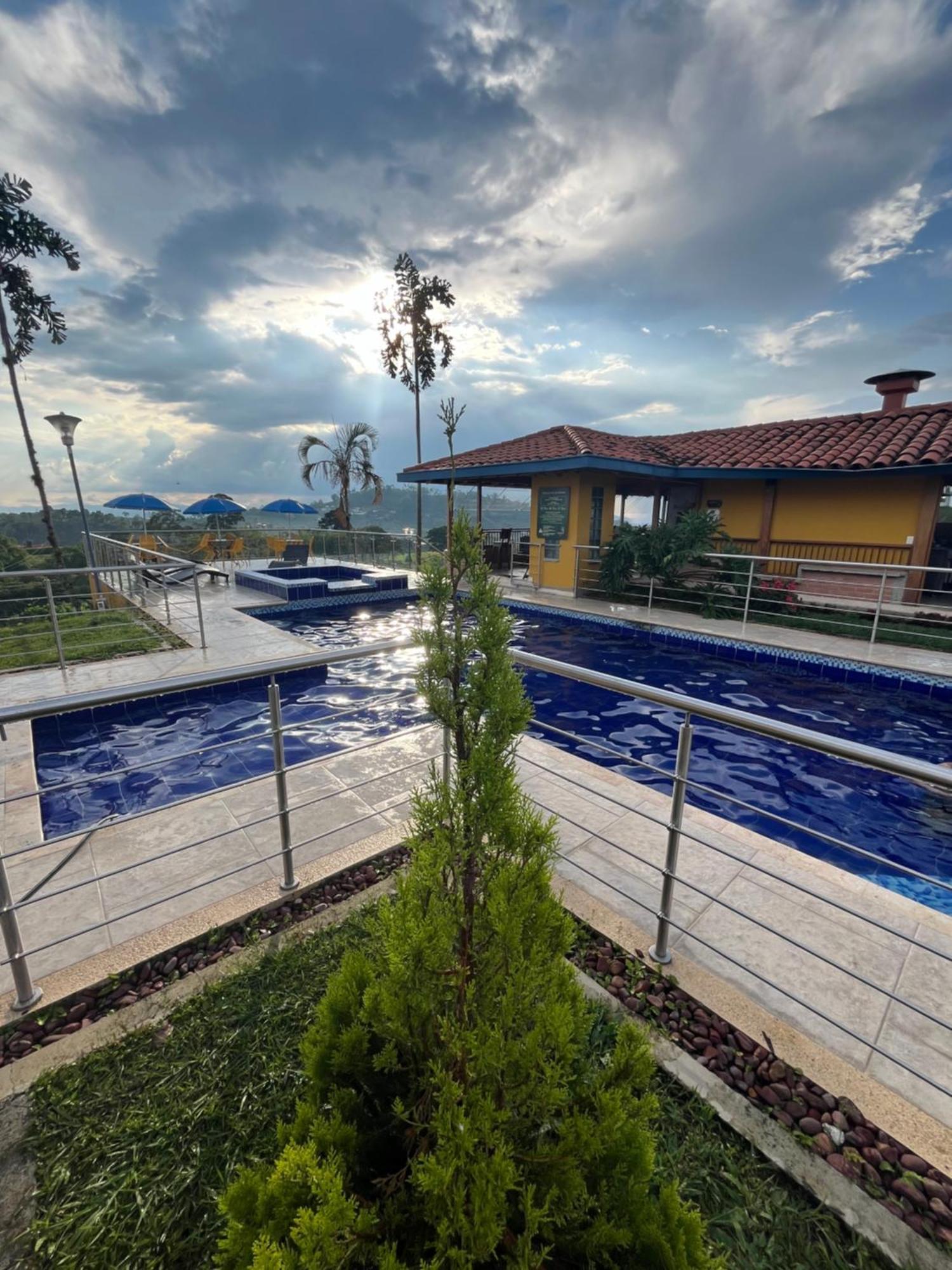 Ecohotel Guaduales Pereira Tribunas Eksteriør billede